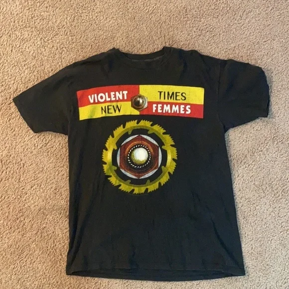 Vintage Violent Femmes Tour Shirt XL - Picture 3 of 8